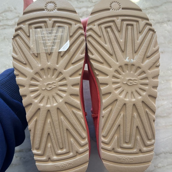 NEW Ugg Classic Mini II Boot Punch Pink 1016222 Women’s Size 6 Suede - Picture 6 of 9